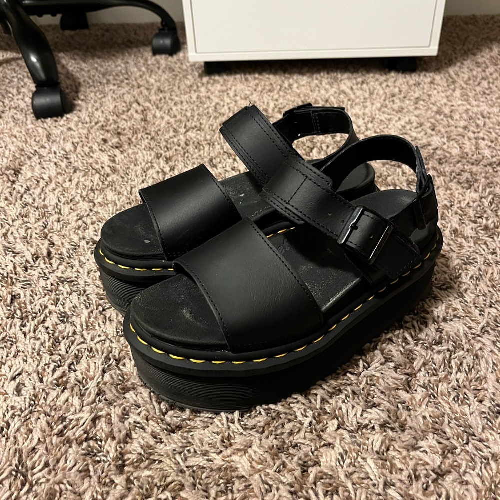 Dr. Marten Leather Sandals